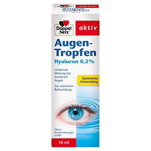 Doppelherz Augen-Tropfen Hyaluron 0,2% –...
