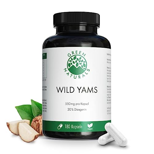 Yams | 180 Kapseln | Hochdosiert mit 1100mg pro...