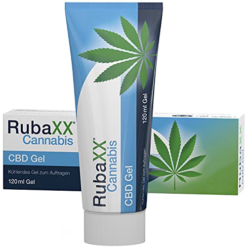 RubaXX Cannabis CBD Gel - Kühlend mit ca. 600 mg...