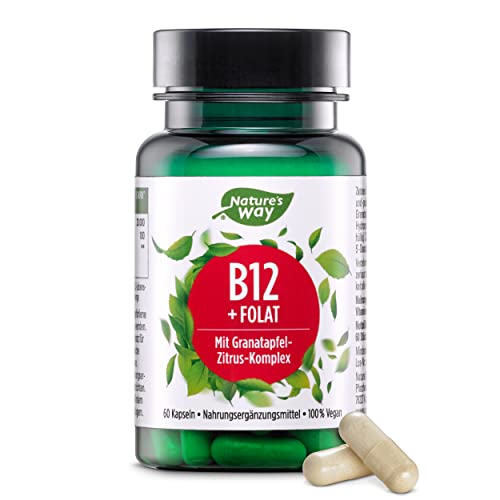 Nature's Way Vitamin B12 Folsäure hochdosiert -...