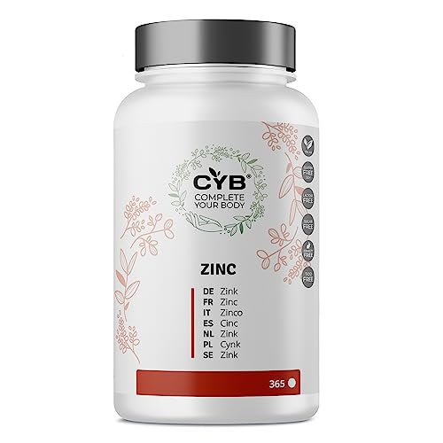 CYB | Zink 25mg - Zink Tabletten - 365 Tabletten 1...