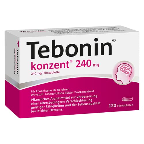 Tebonin® konzent® 240mg gegen Vergesslichkeit...