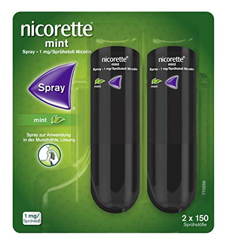 NICORETTE Spray mit mint Geschmack – 5 Euro...