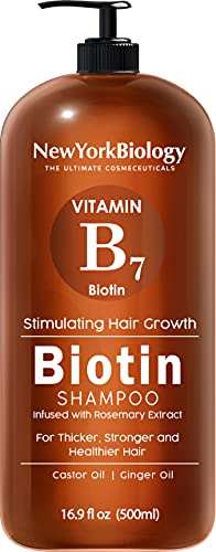 Biotin Shampoo für Haarwachstum und dünner...