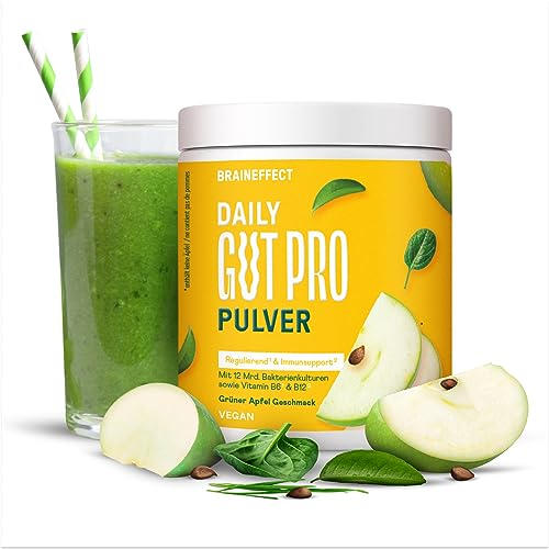 BRAINEFFECT DAILY GUT PRO Powder Green Apple - Der...