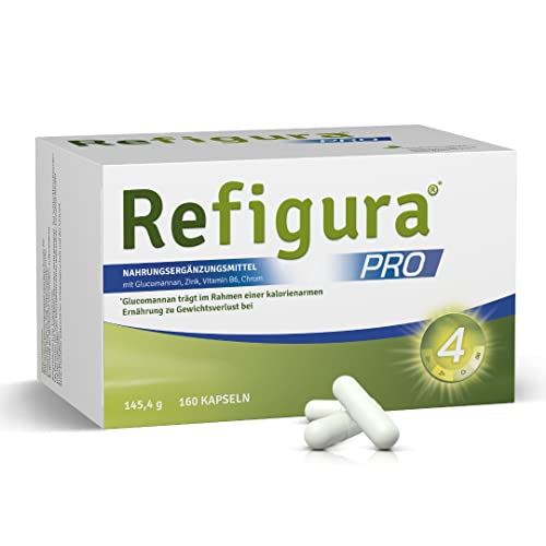 Refigura Pro: Gesundes Abnehmen, mit Glucomannan,...