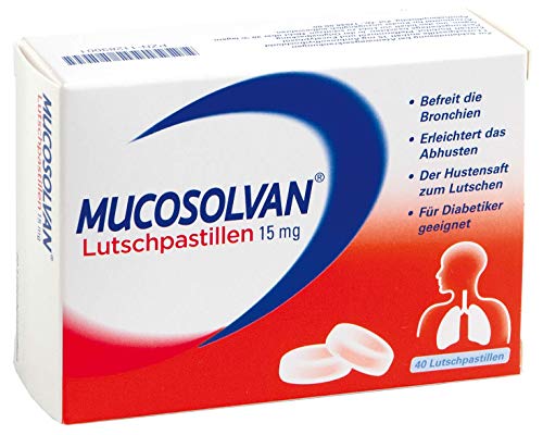 Mucosolvan Lutschpastillen 15 mg, 40 Stück