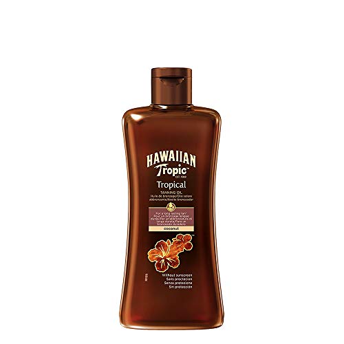 Hawaiian Tropic Tropical Tanning Oil LSF 0, 200ml,...