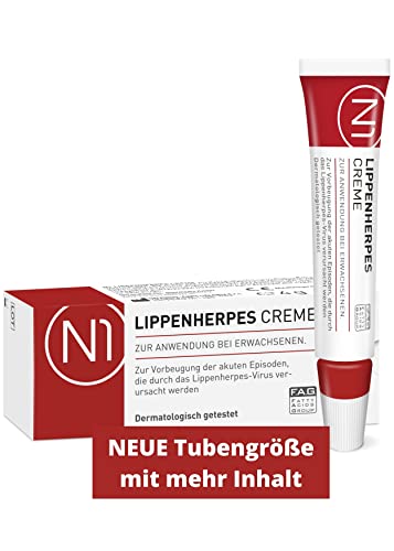 N1 Herpes Creme bei Lippenherpes mit Sofort-Effekt...