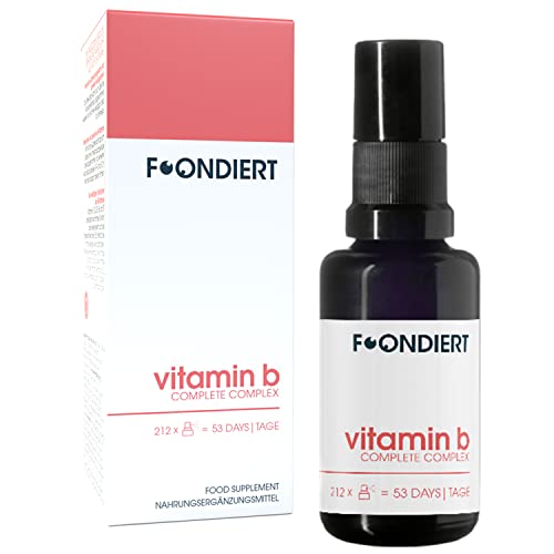 Foondiert® Vitamin B Komplex Spray mit allen 8...