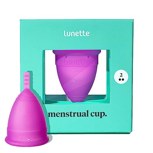 Lunette Menstruationstasse - Lila - Model 2 für...