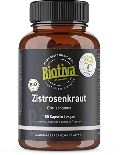 Biotiva Zistrosenkraut Bio 150 Kapseln - Cistus...