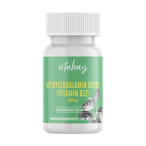 Vitabay Vitamin B12 Depot 1000 mcg • 120 vegane...