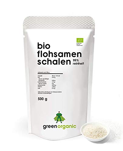 Bio Flohsamenschalen 99% Reinheit - Premium...