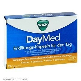 Wick Daymed Erkaeltungskapseln 20St by Wick