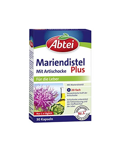 Abtei Mariendistelöl Plus - Mariendistelölkapsel...