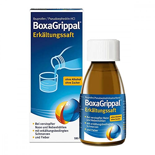 BoxaGrippal Erk�ltungssaft, 180 ml