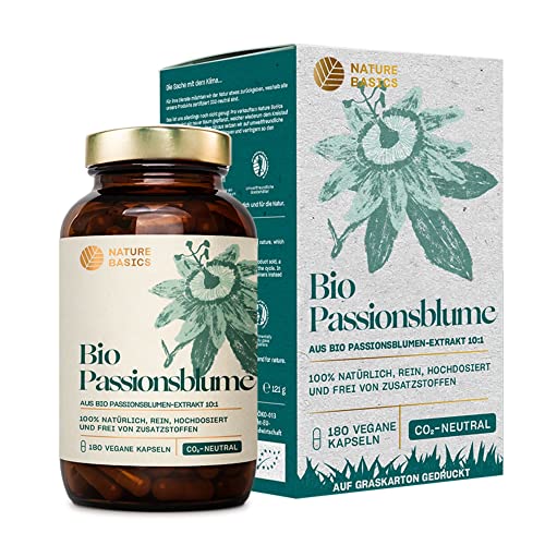 Nature Basics® Bio Passionsblume Kapseln 10:1...