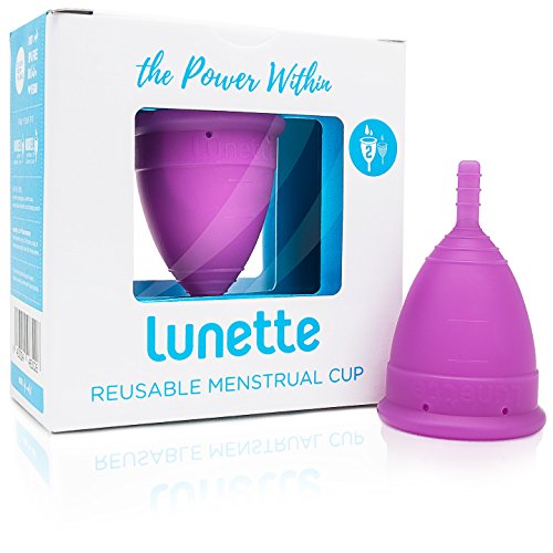 Lunette Menstruationstasse - Lila - Model 2 für...