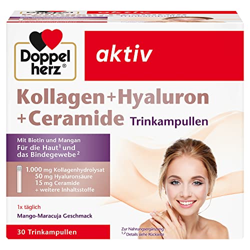 Doppelherz Kollagen + Hyaluron + Ceramide - Mit...