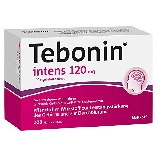 Tebonin intens 120 mg | 200 Tabletten bei akutem &...