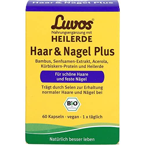 Luvos Heilerde Bio Haar & Nagel Plus Kapseln, 60...