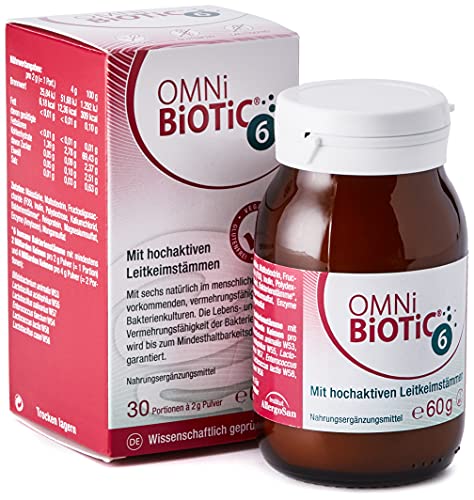 OMNi BiOTiC 6 | Glas | 30 Portionen (60g) | 6...