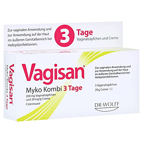 Vagisan Myko Kombi 3 Tage Vaginalzäpfchen und...