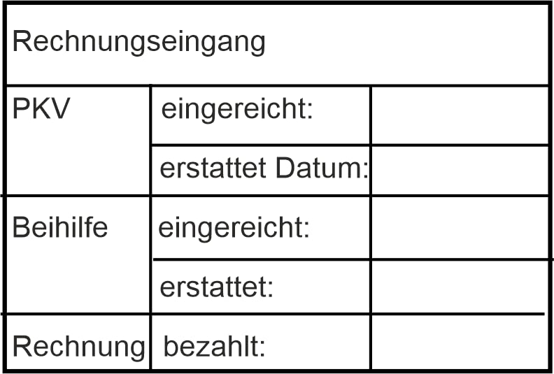 PKV – Beihilfe Abrechnung vom Kaufhaus2010 –...