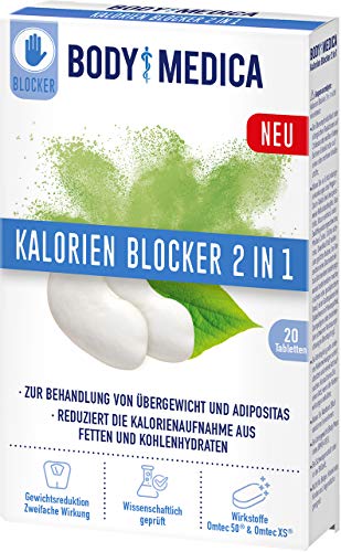 BodyMedica Kalorien Blocker 2 in 1, Reduziert die...