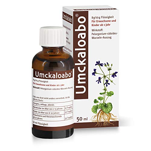 Umckaloabo Tropfen | 50 ml | pflanzliches...