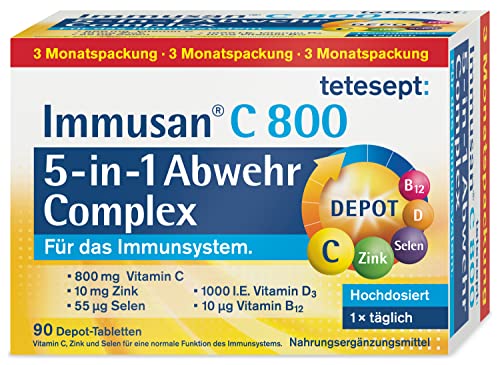 tetesept Immusan C 800 5-in-1 Depot Complex –...