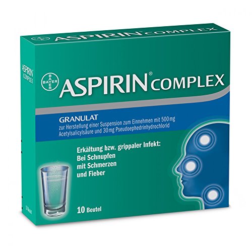 Aspirin Complex, befreit von Schnupfen und lindert...