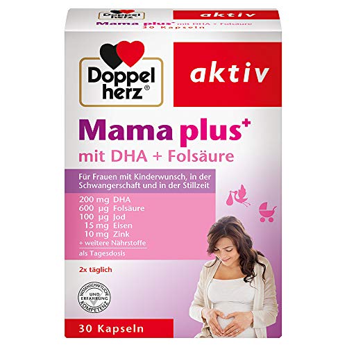 Doppelherz Mama plus mit DHA + Folsäure -...