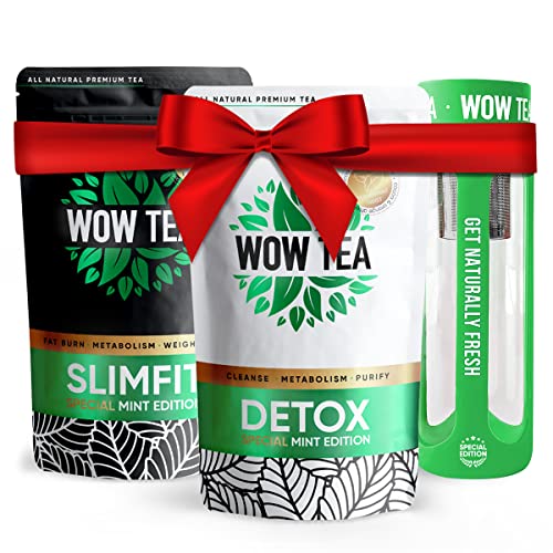 WOW TEA - Bauch Tees Box - Detox-Tee für die...
