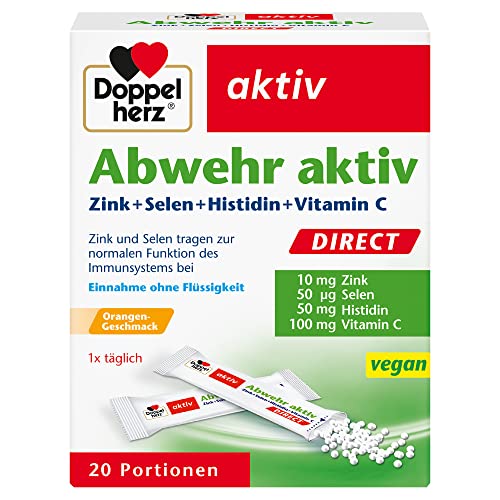 Doppelherz Abwehr aktiv DIRECT - mit Zink, Selen &...