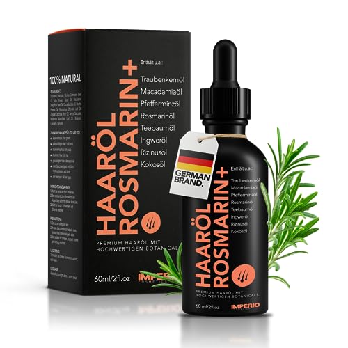 IMPERIO Haaröl Rosmarin+ gegen Haarausfall - 60ml...