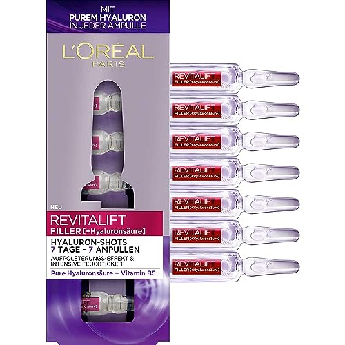 L'Oréal Paris Hyaluron Ampullen, Revitalift...