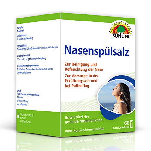 SUNLIFE Nasenspülsalz: Nasenspülung zur...