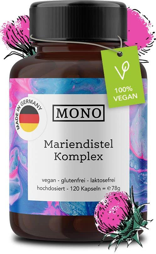 Mariendistel Kapseln hochdosiert - vegane...