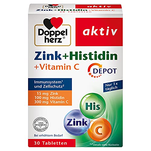 Doppelherz Zink + Histidin + Vitamin C DEPOT –...