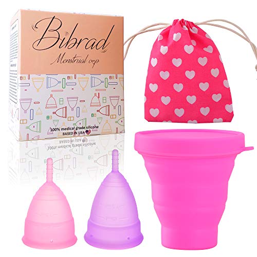 Bibrad Menstruationstasse - 2 Menstruationstassen...