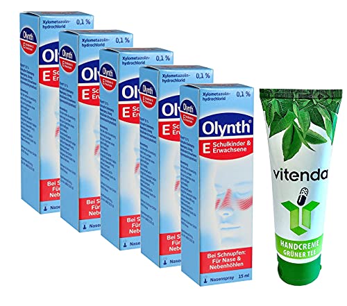 Olynth 0,1% Nasenspray 5x15ml inclusive einer...