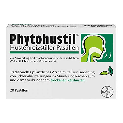 Die 20er Packung der Phytohustil Hustenreizstiller...