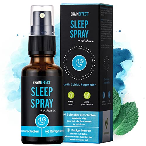 BRAINEFFECT SLEEP SPRAY + Sleep Coach - Veganes...