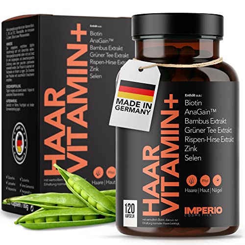 IMPERIO Haarvitamin+ Premium Haar Vitamine...