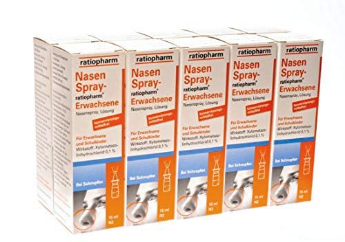 NASENSPRAY ratiopharm Erwachsene 10 Packungen -...