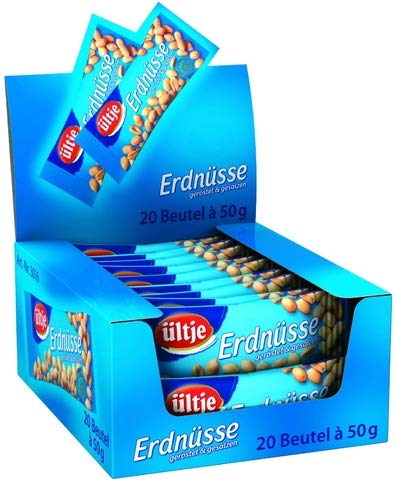 Ültje Erdnüsse Gesalzen und Geröstet 20x50g