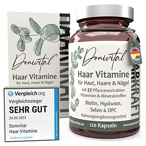 Haar-Vitamine Testnote: 'SEHR GUT' - 27 Wirkstoffe...